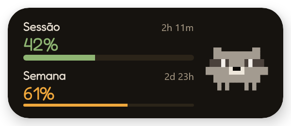 Widget compacto